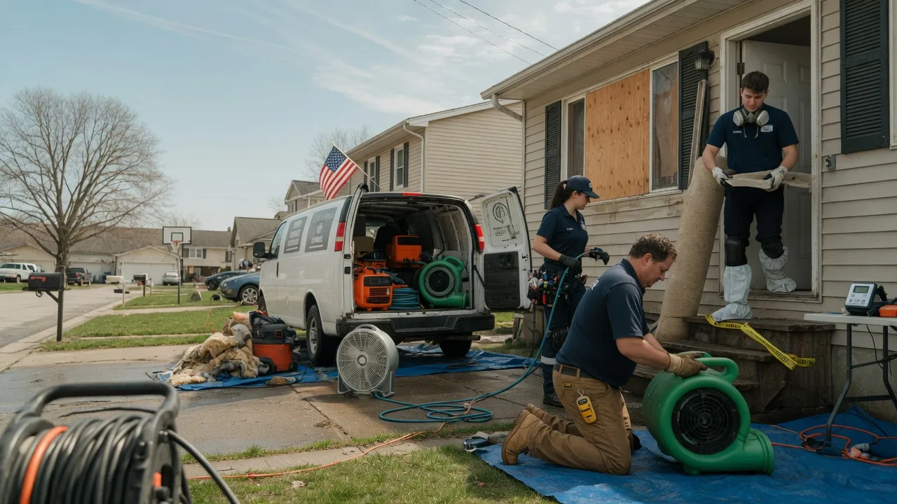 Water Damage Restoration in Kilbourne, OH near me